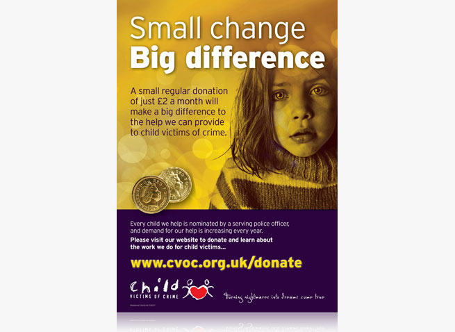 CVOC charity ad campaign advertising charities national press magazine