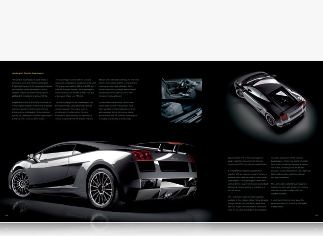 Lamborghini London Manchester newsletter automotive car magazine publishing