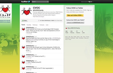 cvoc twitter page social media management